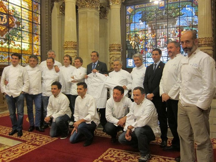 Presentación de un documental gastronómico.