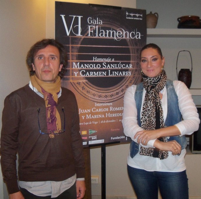 Marina Heredia y Juan Carlos Romero homenaje a Carmen Linares y Manolo Sanlúcar