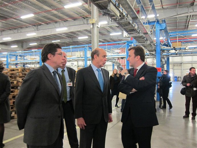 Alarcón visita Inditex