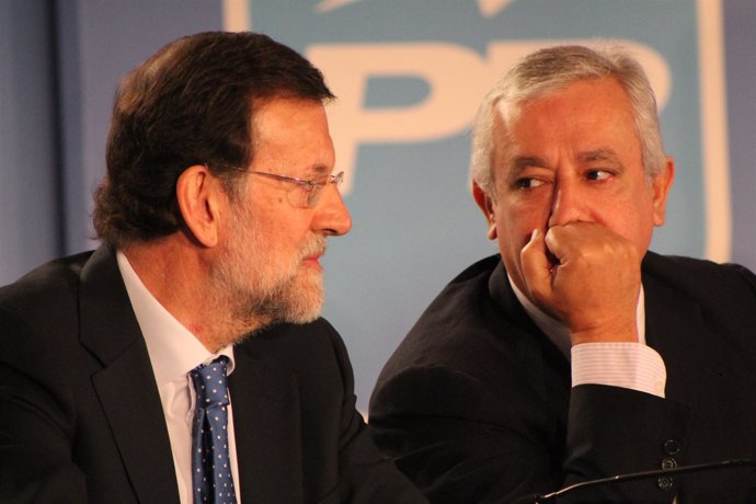Rajoy y Arenas