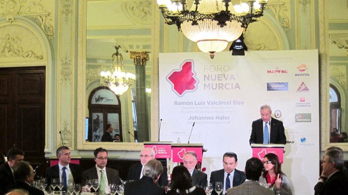 El presidente de la Comunidad Autónoma de Murcia y del Comité de las Regiones