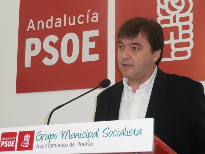 El portavoz del grupo municipal socialista en el Ayuntamiento, Gabriel Cruz. 
