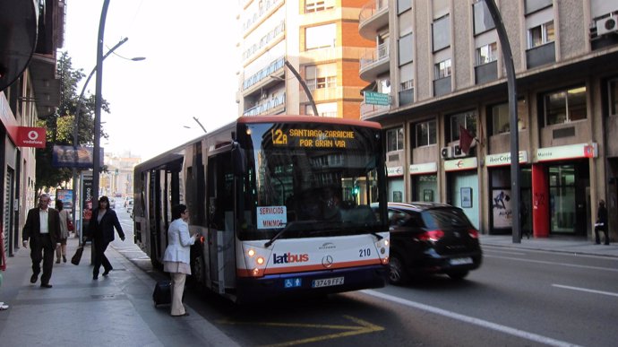 Autobús De Murcia En Servicios Mínimos
