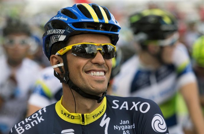 El ciclista español Alberto Contador