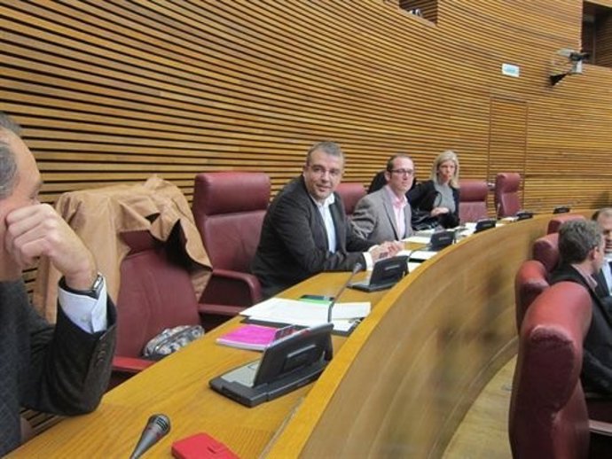 Jordi Martínez en su escaño