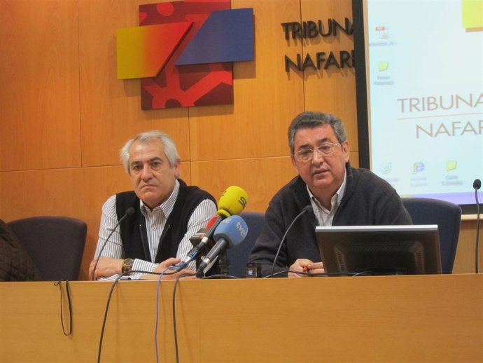 Jesús Santos y Toni Ferrer, de UGT.