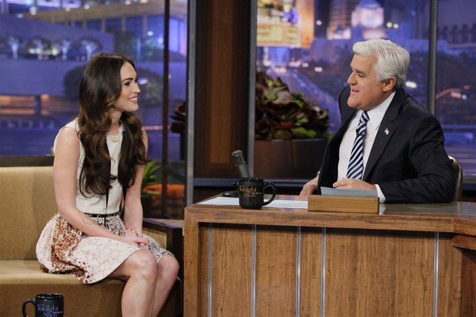 Megan Fox en el show de Jay Leno
