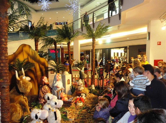 Belén gigante en La Vaguada