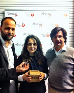 Presentación del espot solidario de Albiñana