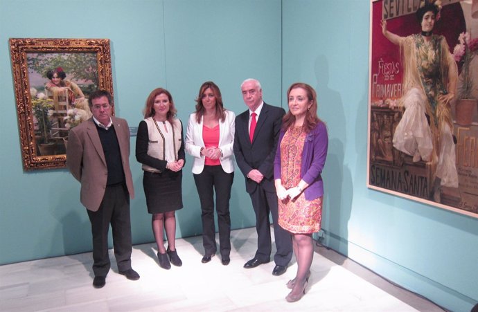 Presentación de la exposición de García Ramos en el Bellas Artes