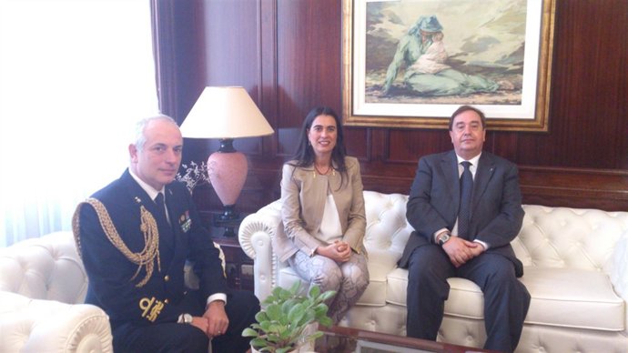 Roberto Ciammarella, Mº del Carmen Hernández Bento y Carlos de Blasio