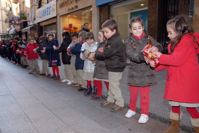 Cadena de alimentos del colegio Sagrada Familia de Lleida