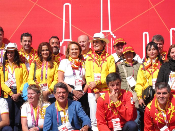 La Infanta Elena en los Juegos Paralímpicos