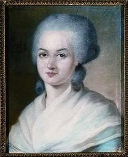 Retrato de Olympe de Gouges.
