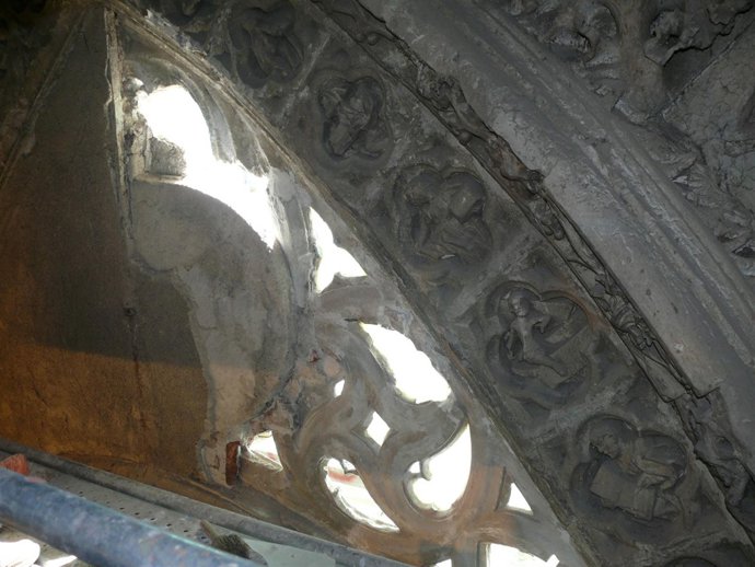 Imagen de la fachada de la Catedral de Ávila