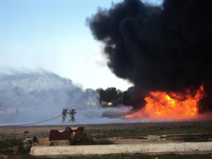 Simulacro de emergencia en el Aeropuerto de Palma