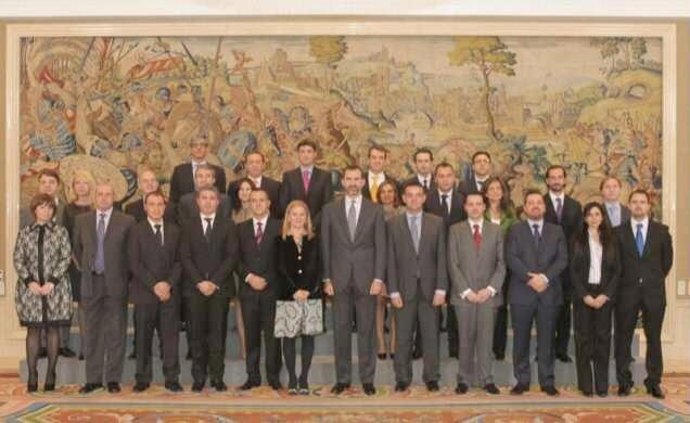 El Príncipe recibe a ASECAM