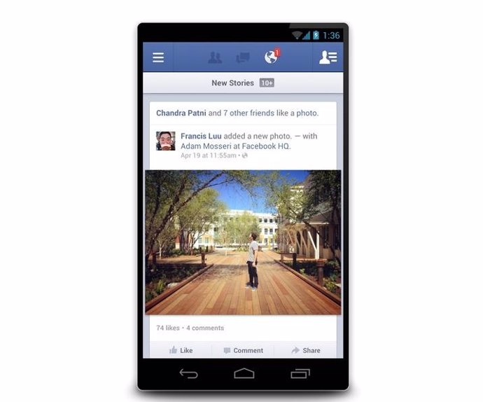 'Smartphone' Con Facebook