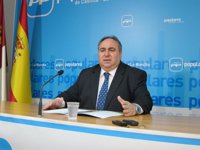 Tirado cree que el PSOE todavía está "a tiempo" de sumarse al acuerdo para aprobar los Presupuestos de C-LM del año 2013