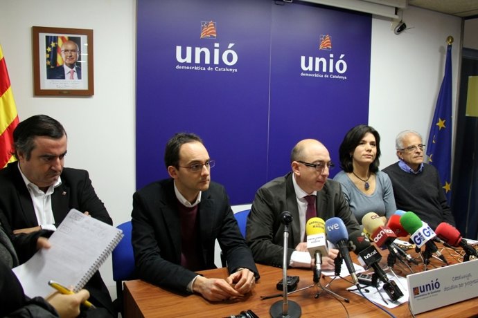 Xavier Dilmé, MarcPrat, Joan Cañada, Montse Surroca, Eduard Berloso - UDC Girona