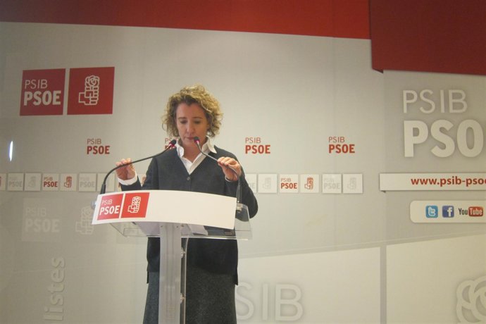 La portavoz del PSIB en Cort, Aina Calvo