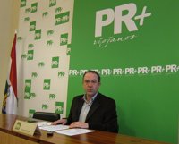 El PR+ afirma que un "pacto" PP-PSOE "ha impedido sacar adelante" la financiación del tramo riojano de la Alta Velocidad