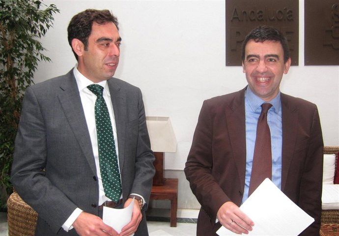 Lorenzo Amor y Mario Jiménez, este miércoles