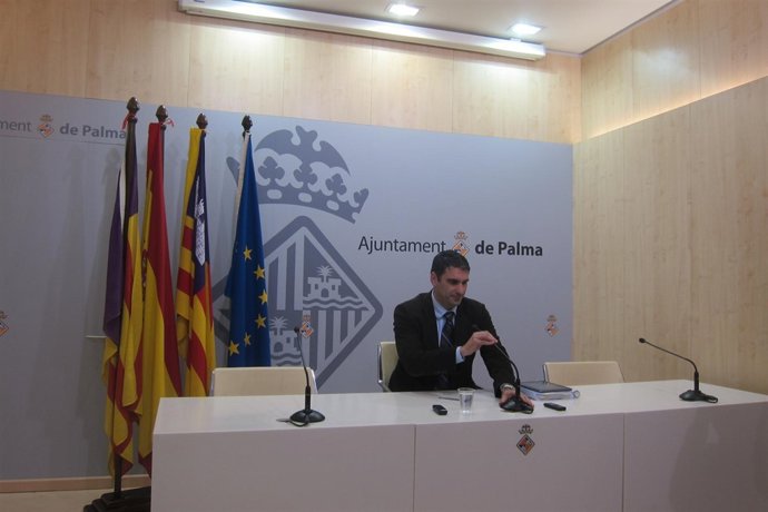 Portavoz del Ayuntamiento de Palma, Julio Martínez