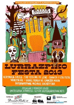 Cartel de Lurrazpiko Festa.