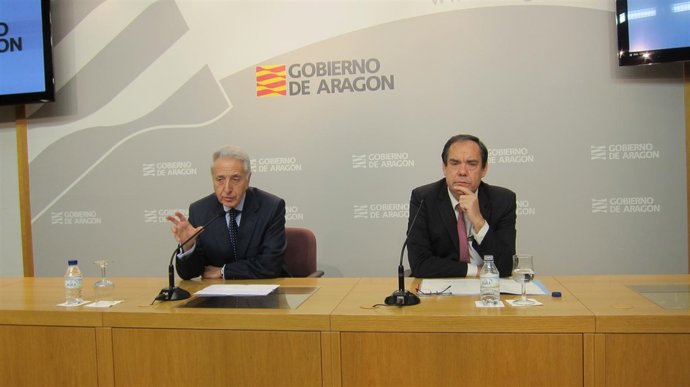 Modesto Lobón y Luis Marruedo