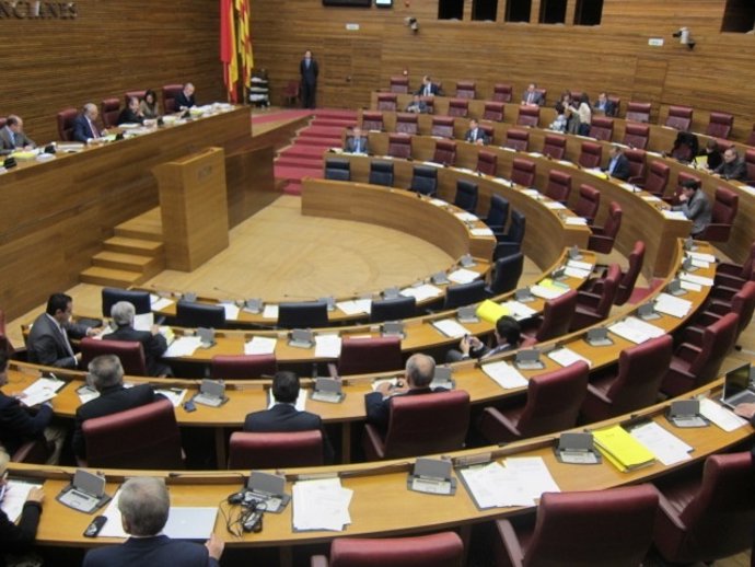 Pleno de las Corts