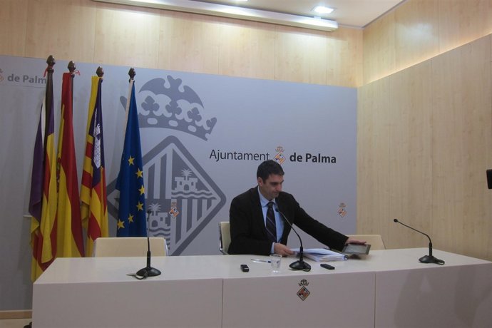 El portavoz del Ayuntamiento de Palma, Julio Martínez