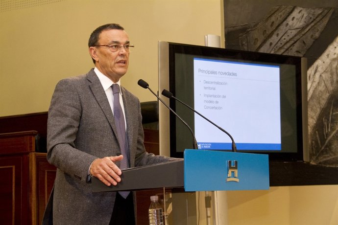 El presidente de la Diputación Provincial de Huelva, Ignacio Caraballo.