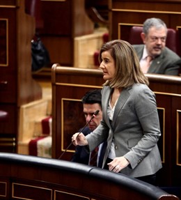 Fátima Báñez en el Congreso