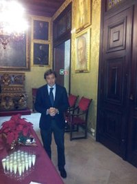 Isern asume su "error" de no haber avisado con antelación a Calvo y Verger para celebrar la tradicional Copa de Navidad