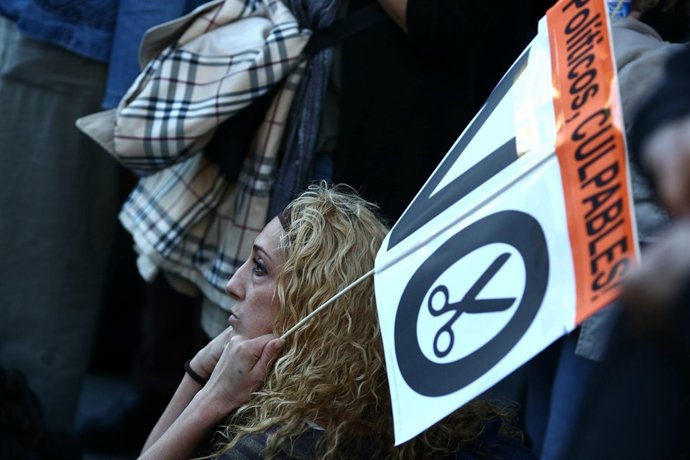 Manifestación del 25S cerca del Congreso y Neptuno