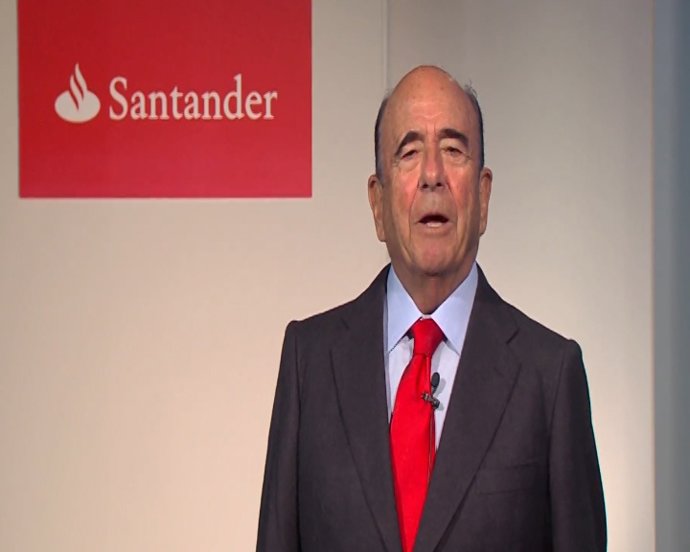 Botín habla de la fusión con Banesto