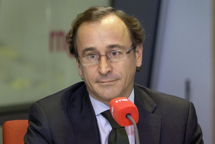 El portavoz del Grupo Parlamentario Popular en el Congreso, Alfonso Alonso