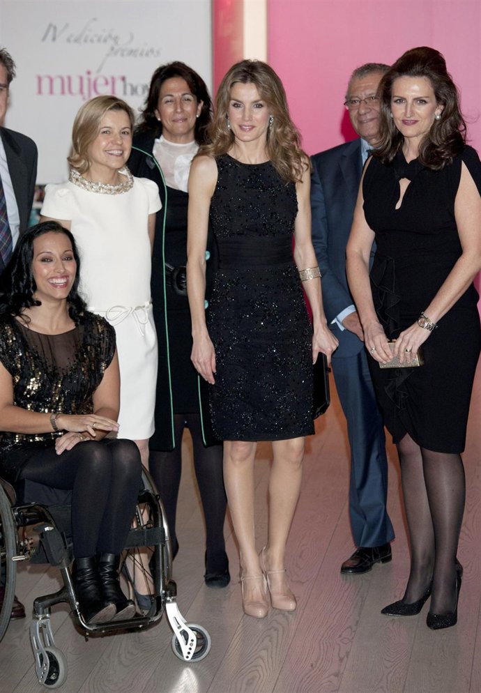 Letizia Ortiz con Teresa Perales