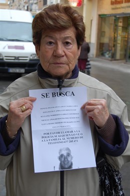 Paquita, hermana de Norberto Labrat, desaparecido hace 20 días