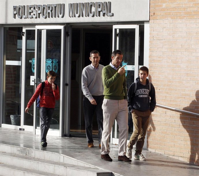 Iñaki Urdangarin e hijos