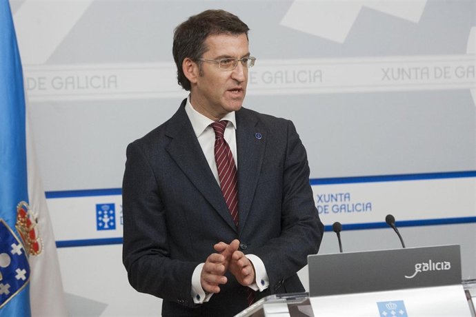 Alberto Núñez Feijóo comparecerá en rolda de prensa para dar conta dos asuntos t