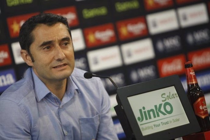 El entrenador del Valencia CF, Ernesto Valverde