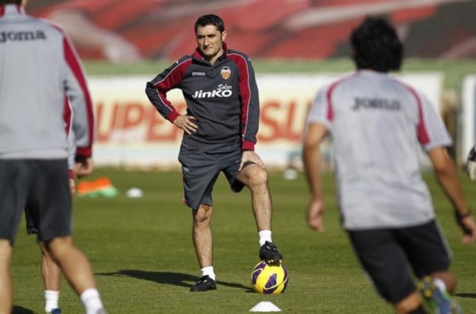 Ernesto Valverde Valencia entrenamiento