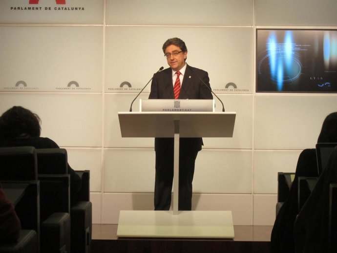 El portavoz del PP en el Parlament, Enric Millo.