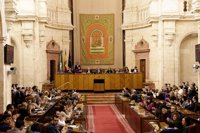 Aprobado el Presupuesto andaluz para 2013, con rechazo de PP-A y sin que tres diputados de IU-CA se pronuncien