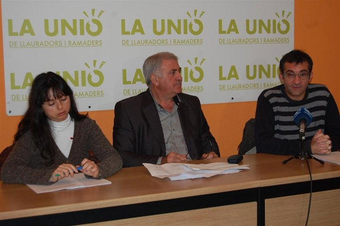 Rueda de presan de la Unió y STEPV