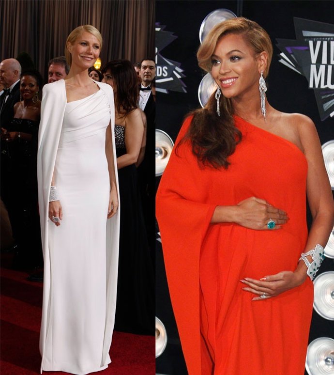 Gwyneth Paltrow y Beyoncé