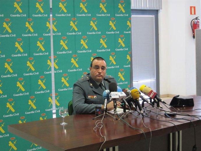 Comandante de la Guardia Civil Daniel Baena