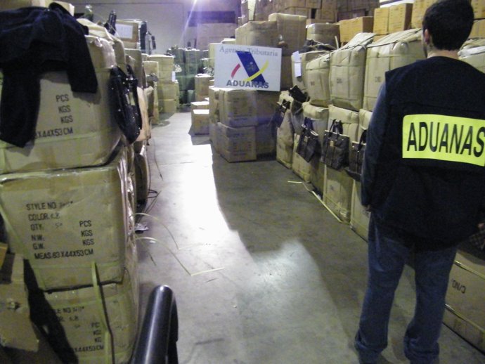 Incautaciones de artículos falsificados en Riba-roja